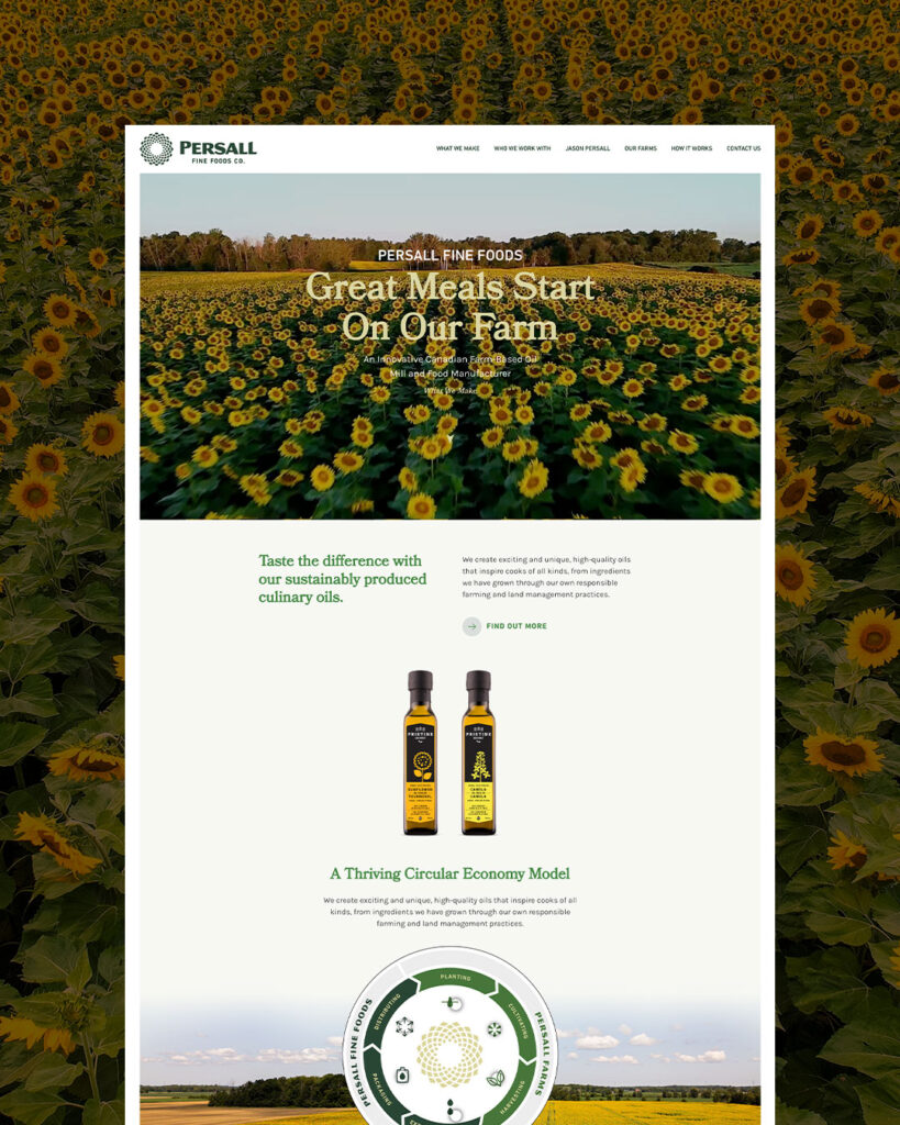 Persall Fine Foods feature image