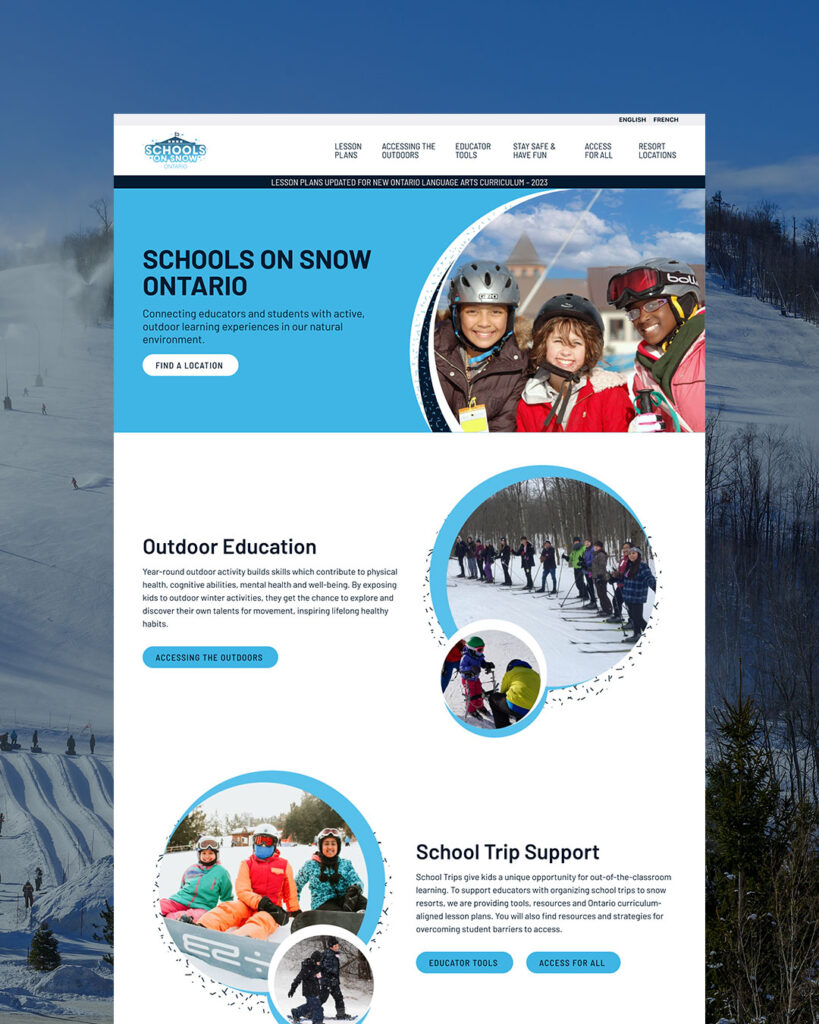 Schools On Snow Ontario feature image